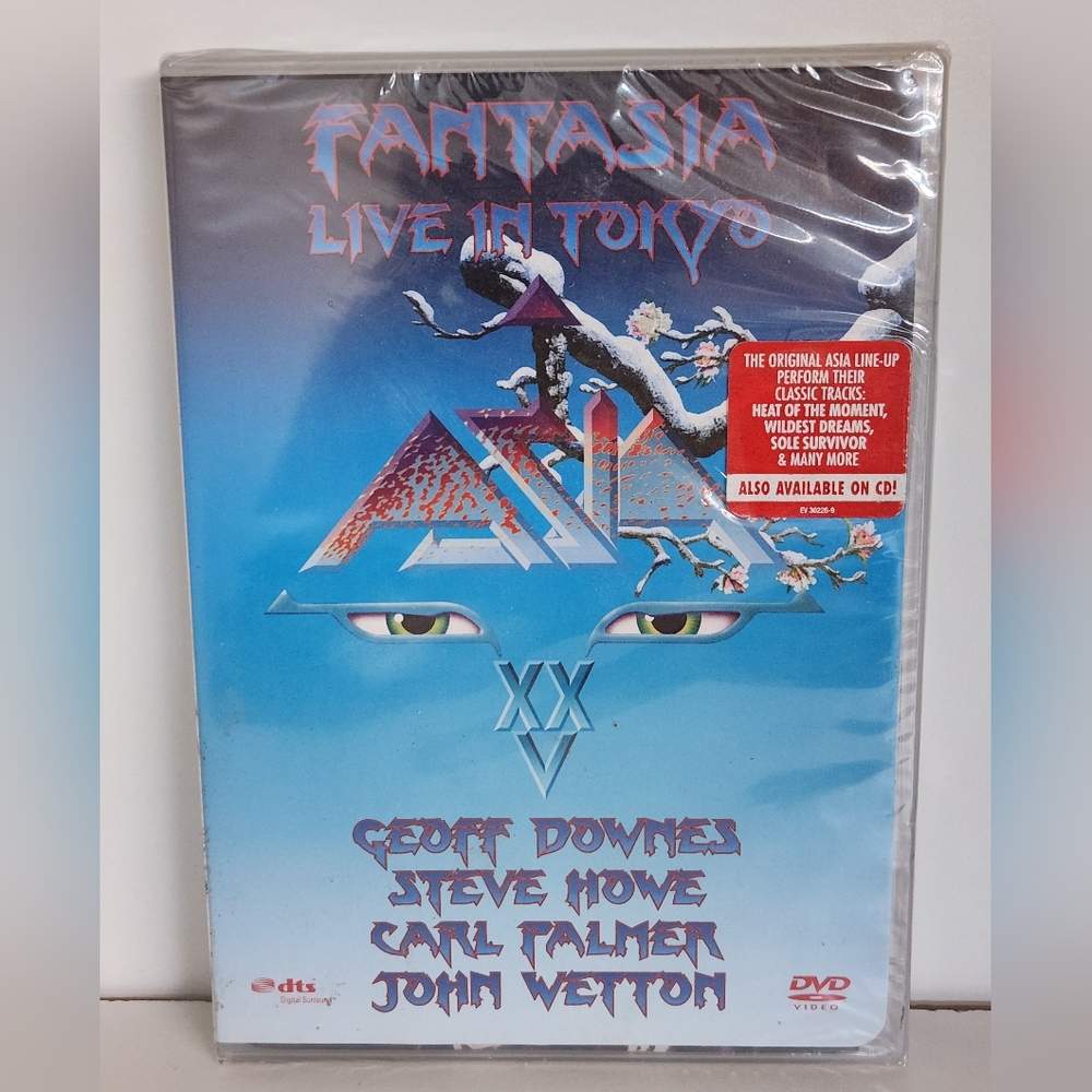 ASIA Fantasia Live In Tokyo DVD RARE NEW Sealed